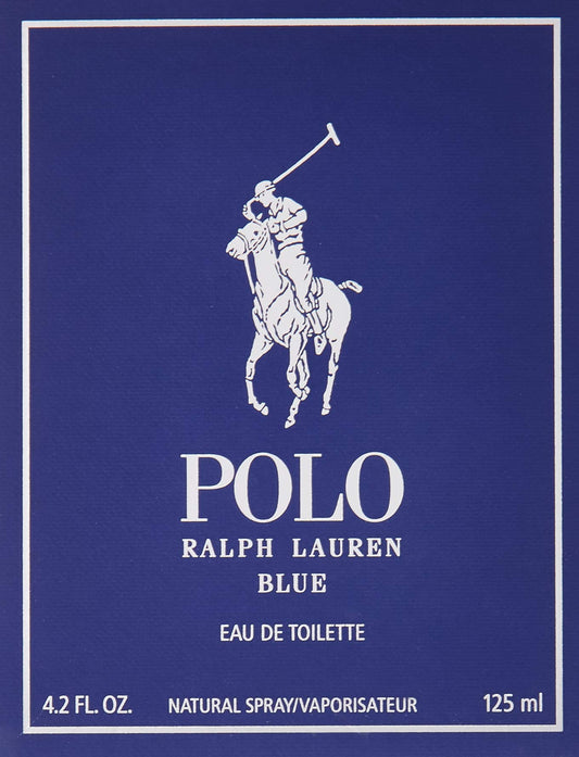 Polo Blue by Ralph Lauren Eau De Toilette Spray 4.2 oz