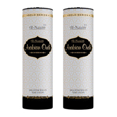 Al-Nuaim Barrel Series Arabian Oudh Attar Roll On for Men & Women - Pack of 2 (6ml Each) | Alcohol Free Fragrance