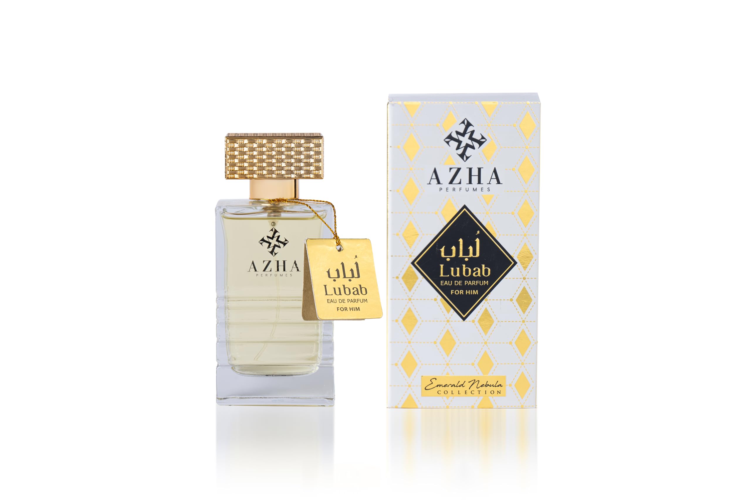 Azha Perfumes Lubab Eau de Parfum Spray for Men 100 ml