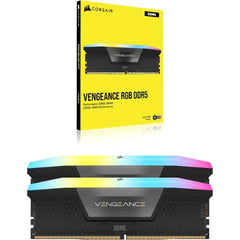 Corsair Vengeance RGB DDR5 RAM 32GB (2 x 16GB) – 6000MT/s - Gray