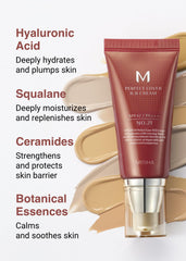 Missha M Perfect Cover Bb Cream SPF 42 Pa Plus # 21, Light Beige 1+1