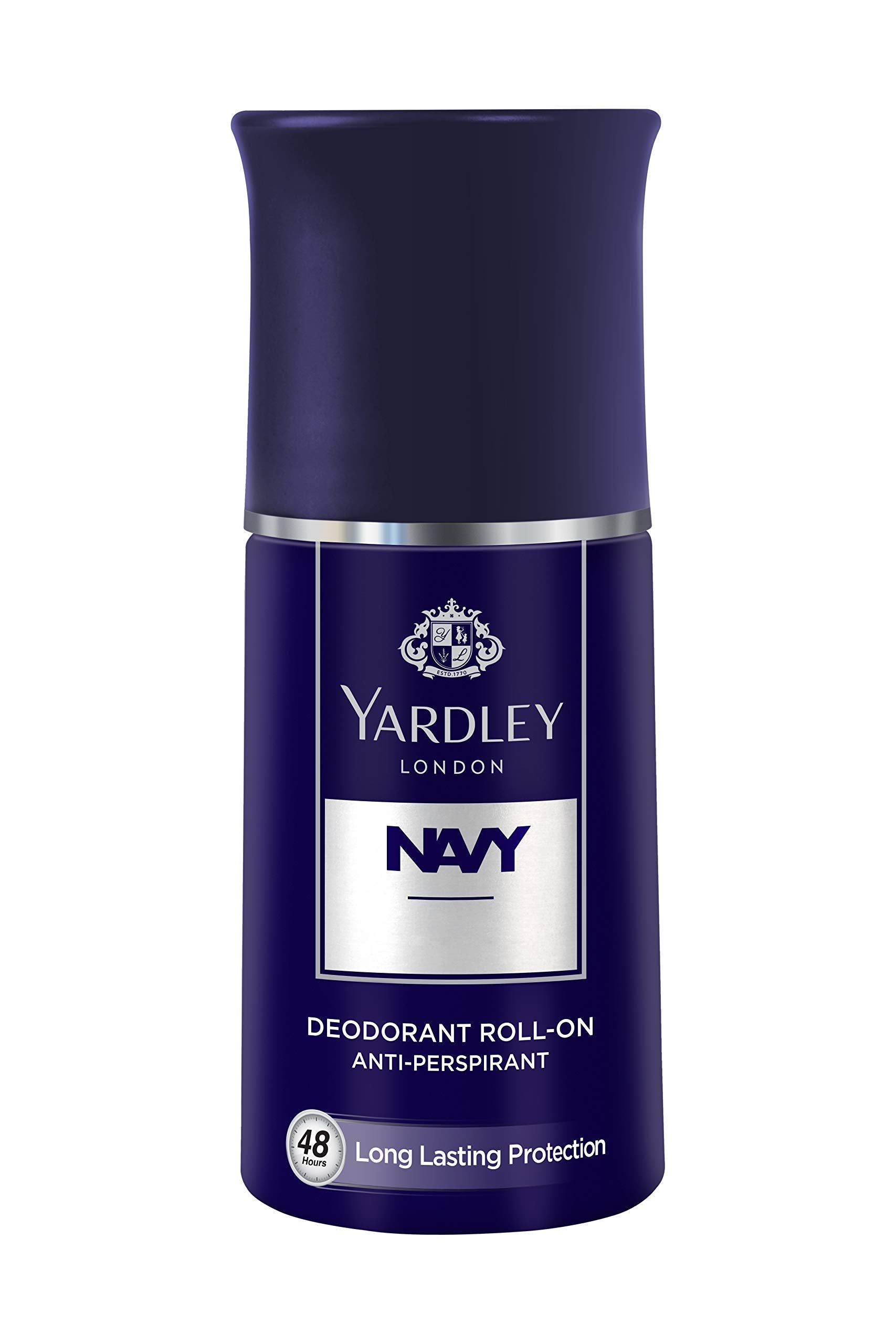 Yardley London Navy Perfumed Gift Set for Men - EDT 100 ml + Body Spray 150 ml | Fresh Marine Fragrance