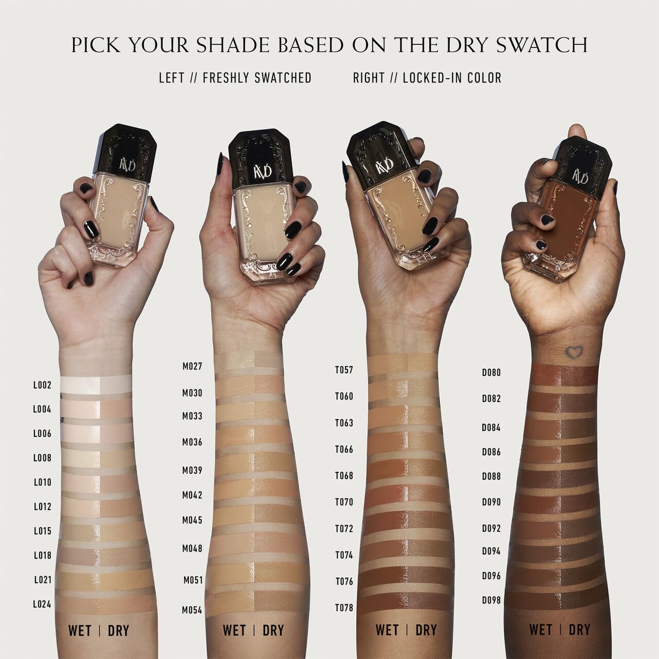 KVD Beauty Good Apple Non-Comedogenic Full-Coverage Serum Foundation Tan 078