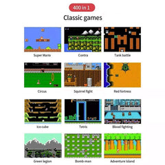 AWH SUP Game Box Plus 400 in 1 Retro Games UPGRADED VERSION mini Portable Console Handheld Gift By PRIME TECH ™ (Blue)