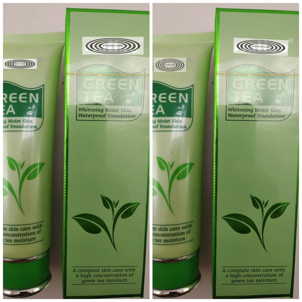 NSMB GREEN TEA WHITENING MOIST SKIN WATERPROOF FOUNDATION