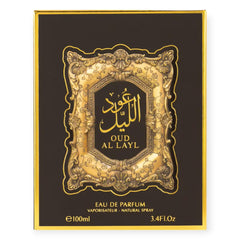 My Perfumes OUD AL LAYL from ARABIYAT Eau De Parfum for Men and Women Long Lasting Arabian Perfume, 100ml