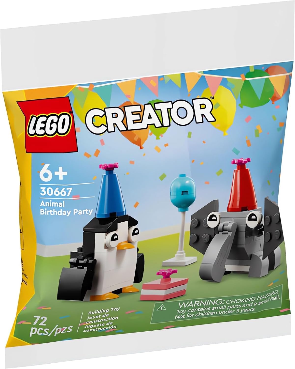 LEGO Creator Animal Birthday Party 30667 Polybag