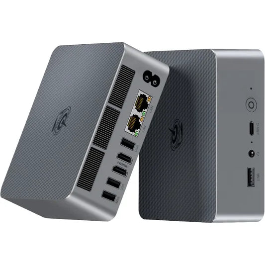 Beelink EQR7 Mini PC AMD Ryzen 7 7735U, 32GB RAM, 1TB SSD AMD Radeon 680M Graphics - Milky Gray