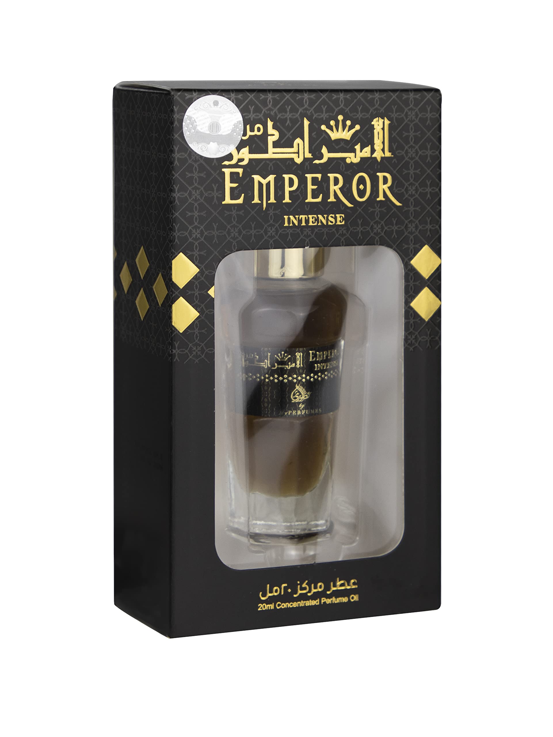 EMPEROR INTENSE from OTOORI, Non Alcoholic Concentrated Perfume Oil or Attar for Unisex, 20 ml