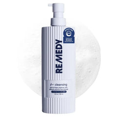 Remedy for Lightweight Cleansing | Gel-to-Foam Cleanser for Normal to Oily Skin | 0.5% Salicylic Acid, Ceramide NP, Niacinamide, Green Tea