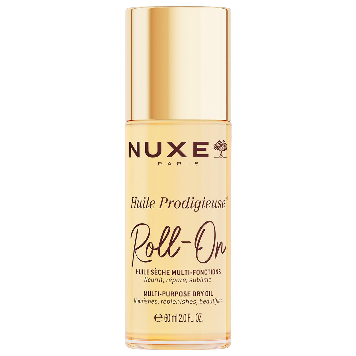 Nuxe Huile Prodigieuse Multi-Purpose Dry Oil Roll-On, 60 ml