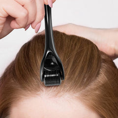 ALIVER Batana Oil for Hair Growth Cold Press 120ml with Derma Roller - 100% Pure & Natural Batana Oil, Eliminate Hair Split Ends, Damaged Hair Repair,Enhances Hair & Skin Radiance Nourishment