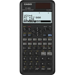 Casio FC-200V 2nd Edition Financial Calculator For Students & Professionals