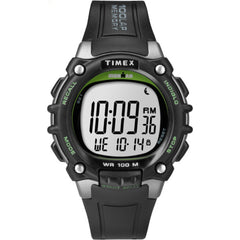Timex Men's Ironman Classic 100 Full-Size Watch - Black/Green