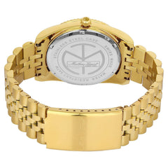 Mathey-Tissot Analog Black Dial Men's Watch - Silver-Gold