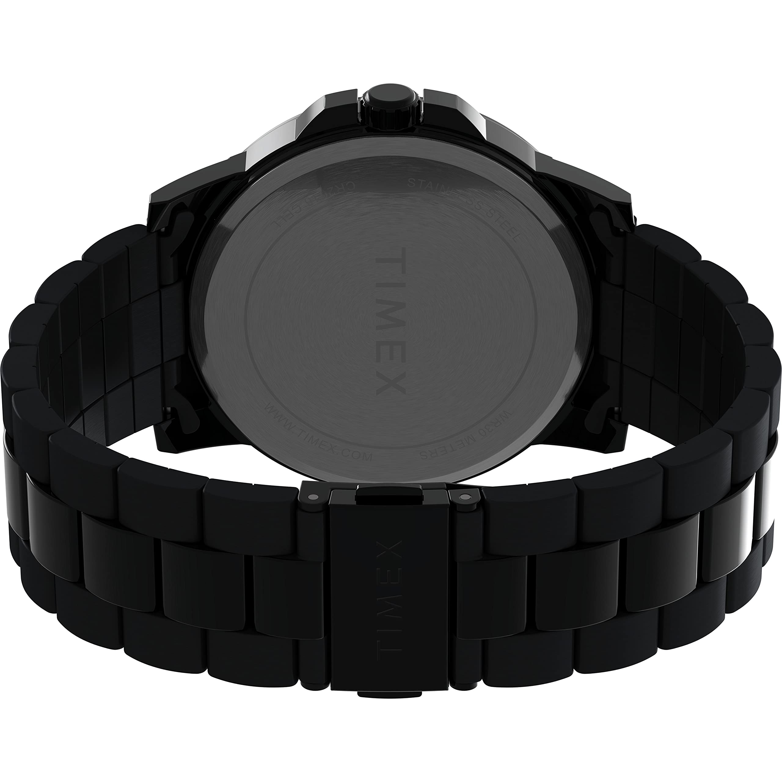 Timex Men's Dress 45mm Watch - Black/Taupe