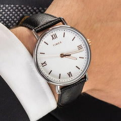 Timex Men's Southview 41mm Watch - Black/White