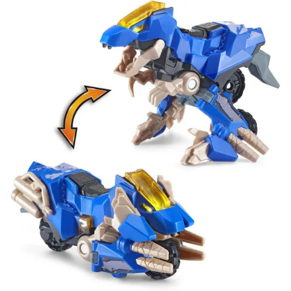 VTech Switch with GO Dragon Roadhog, Gorilla Muscle Car & Velociraptor Motorcycle