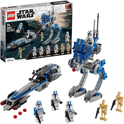 LEGO Star Wars 501st Legion Clone Troopers 75280 Building Kit (285 Pieces)