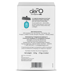 Godrej Aer O – Hanging Car Air Freshener – Assorted Pack of 3 (22.5g) | Gel Lasts up to 30 days | Car Accessories