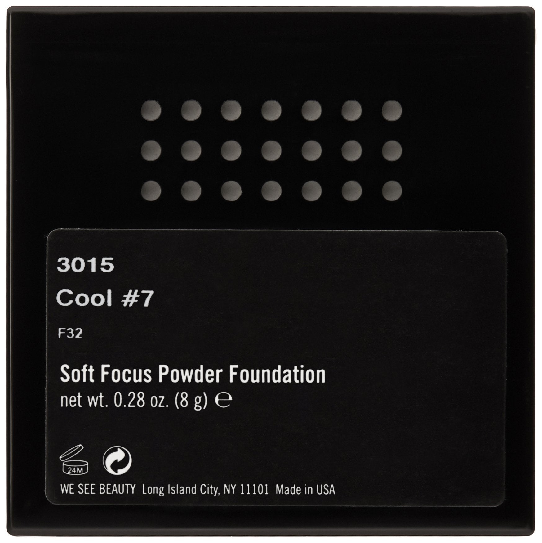 Make Cosmetics Soft Focus Powder Foundation, Cool No. 7