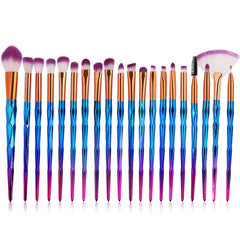 ORiTi Eye Brush Set, 20 pcs Unicorn Eyeshadow Eyeliner Blending Crease Kit Makeup Brushes Make Up Foundation Eyebrow Eyeliner Blush Cosmetic Concealer Brushes