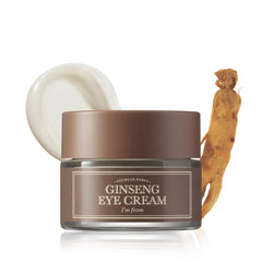 I'm from Ginseng Eye Cream, Rare Ginseng Nourishment for Tired Eyes, Wood-Cultivated Ginseng, Moisture-Lock Formula, Firm Face Line - 30g