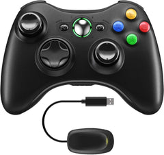 Prodico Xbox 360 Wireless Controller 2 Pack, 2.4G Wireless Controller for Xbox 360 & Slim PC Windows 7