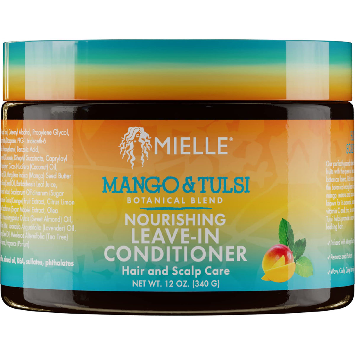 Mielle Organics Mango & Tulsi Nourishing Leave-In Conditioner