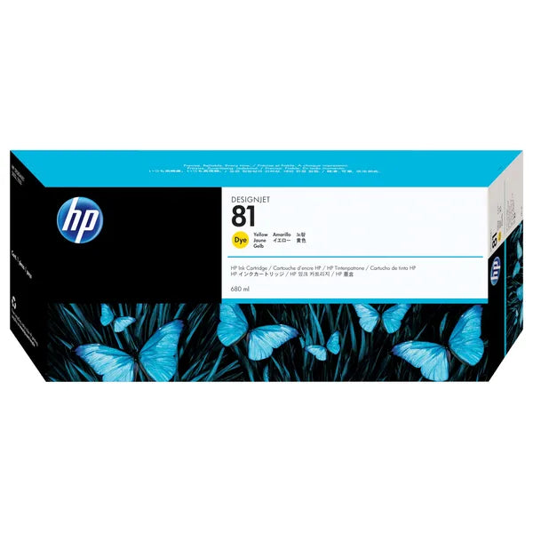 HP 81 DesignJet Dye Ink Cartridge