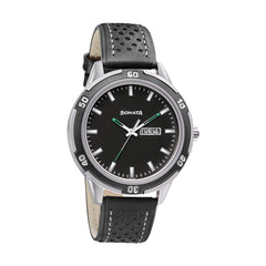 Sonata Nxt Analog Black Dial Men's Watch-NN7138KL03/NP7138KL03