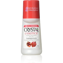 Crystal Essence Deodorant Roll-On 2.25 Ounce Pomegranate (66ml) (2 Pack)