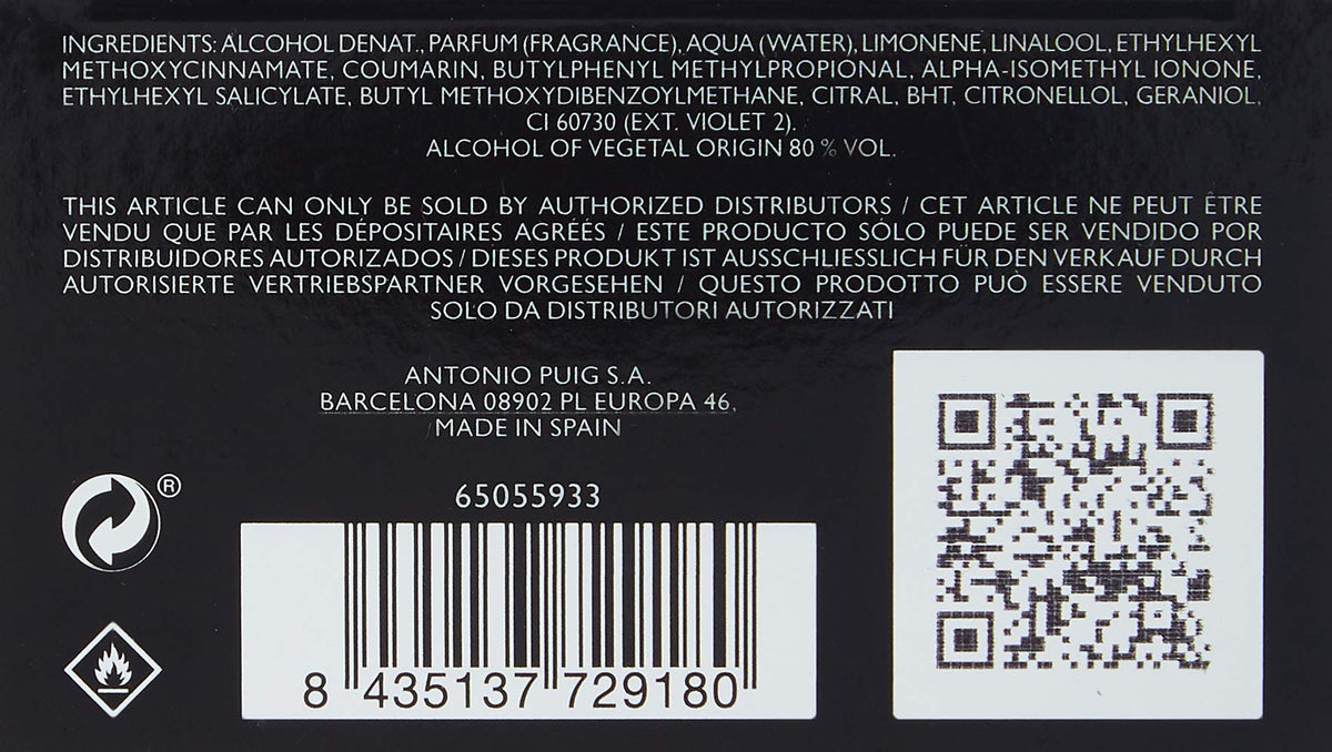 Prada Men's Luna Rossa Eau De Toilette Spray (3.4fl. oz)