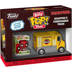 Funko Pop Bitty Ride: Marvel - Deadpool with Chimichanga Truck - Collectable Vinyl Figure - Gift Idea - Official Merchandise