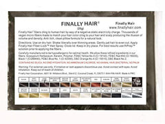 Finally Hair Fibers for Thinning Hair - 100% Natural, Undetectable Formula - Completely Conceals Hair Loss in 15 Seconds - 25g Refill Bag (Dark Brown)
