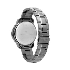 Maserati Men's R8873621007 SUCCESSO Analog Display Quartz Grey Watch, Black, Chronograph,Quartz Movement