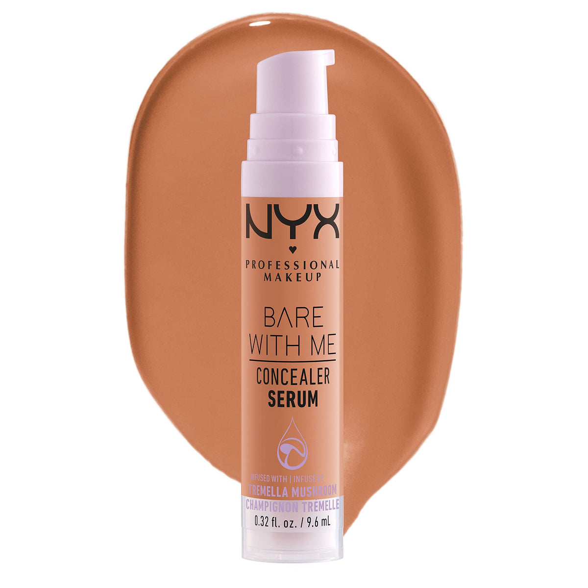 NYX PROFESSIONAL MAKEUP BARE WITH ME CONCEALER SERUM CARAMEL
