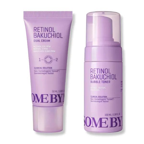 SOME BY MI Retinol Bakuchiol Dual Cream & Bubble Toner