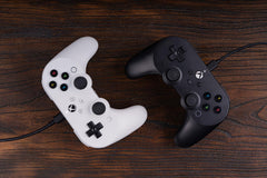 8Bitdo Pro 2 Wired Controller for Xbox, Hall Effect Joystick Update, 3.5mm Audio Jack, Compatible with Xbox Series X|S, Xbox One, Windows 10/11 - Officially Licensed (Black)