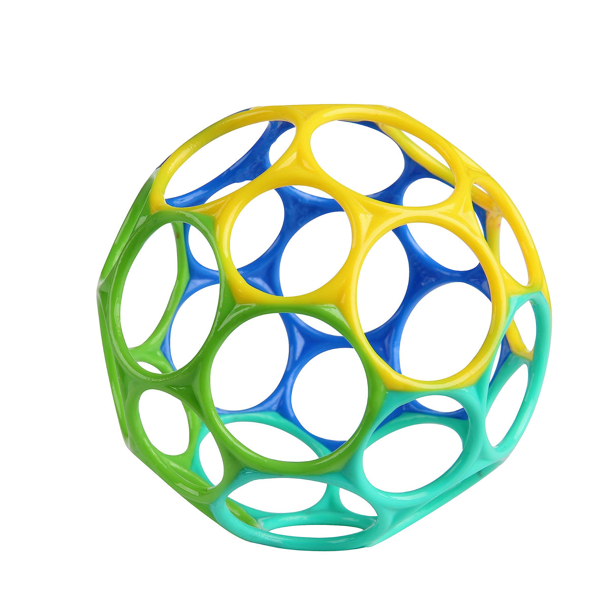 Bright Starts Oball Classic™ Easy-Grasp Toy - Blue/Green, Piece of 1
