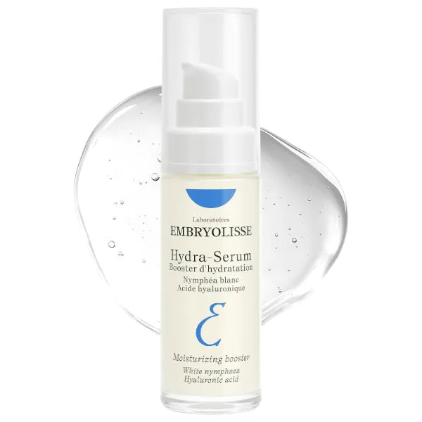 Embryolisse Hydra-Serum, Ultra-Hydrating Lightweight Hyaluronic Acid Facial Serum with White Water Lily, For Oily to Combination Skin, 1.01 Fl Oz