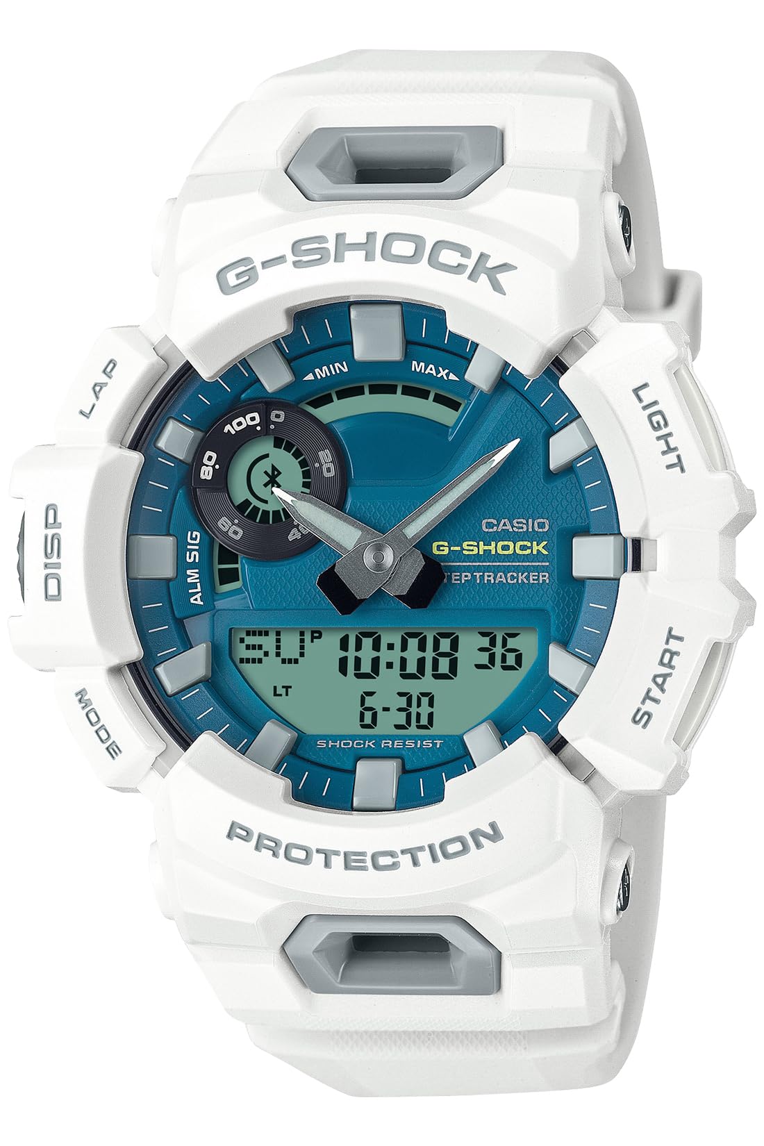 G-Shock Casio GBA-900CB-7AJFCasio Wristwatch, Web Exclusive, Bluetooth Included, Distance Measurement Function, Web Limited Model: White/Blue Green Import from Japan New
