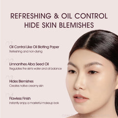 FABLOOX Cellglow Pro Lasting Cushion Foundation, Brighten Skin Skincare Foundation Cushion Natural Coverage Nourishing Makeup, Breathable and Lightweight, Vegan, Warm Vanilla, Refill not Included
