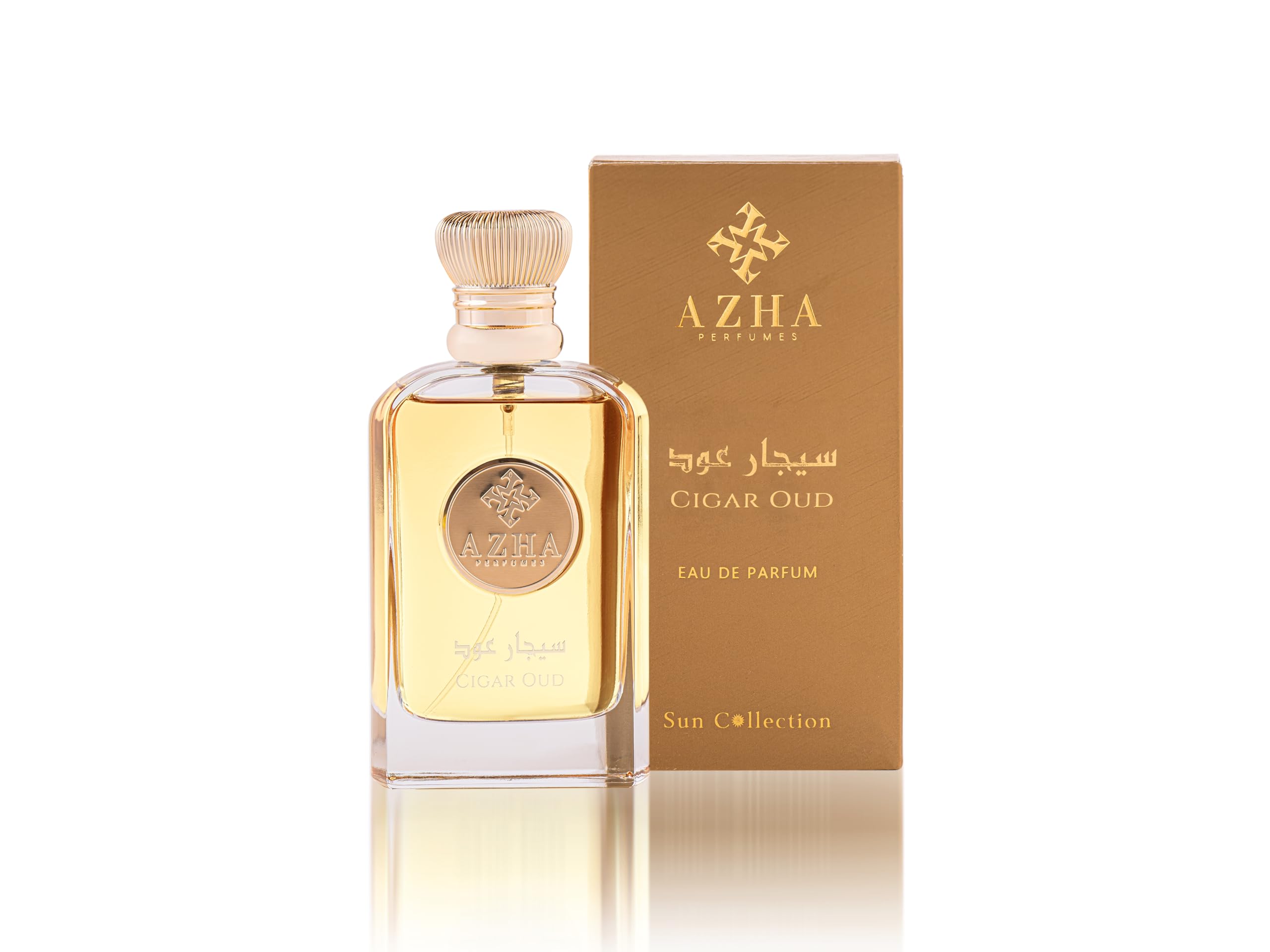 Azha Perfumes- Cigar Oud Eau De Parfum Spray, 100ml Unisex Perfume.