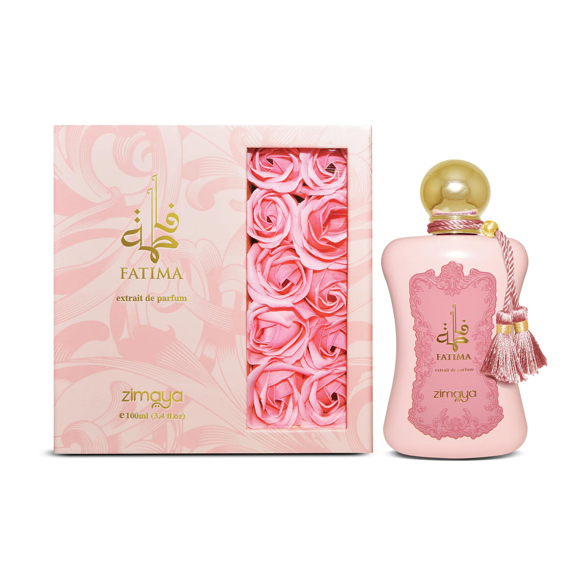 Zimaya Fatima Pink Eau De Parfum For Women, 100 ML