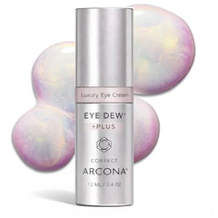 ARCONA Eye Dew Plus Under Eye Serum – Liquid Crystal Eye Treatment, Firms & Brightens Dark Circles + Puffiness – 0.4 oz