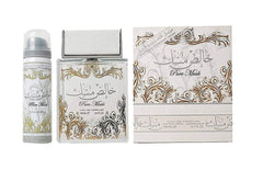 Lattafa Khalis Pure Musk for Men and Women Eau De Parfum 100ml + Deodorant