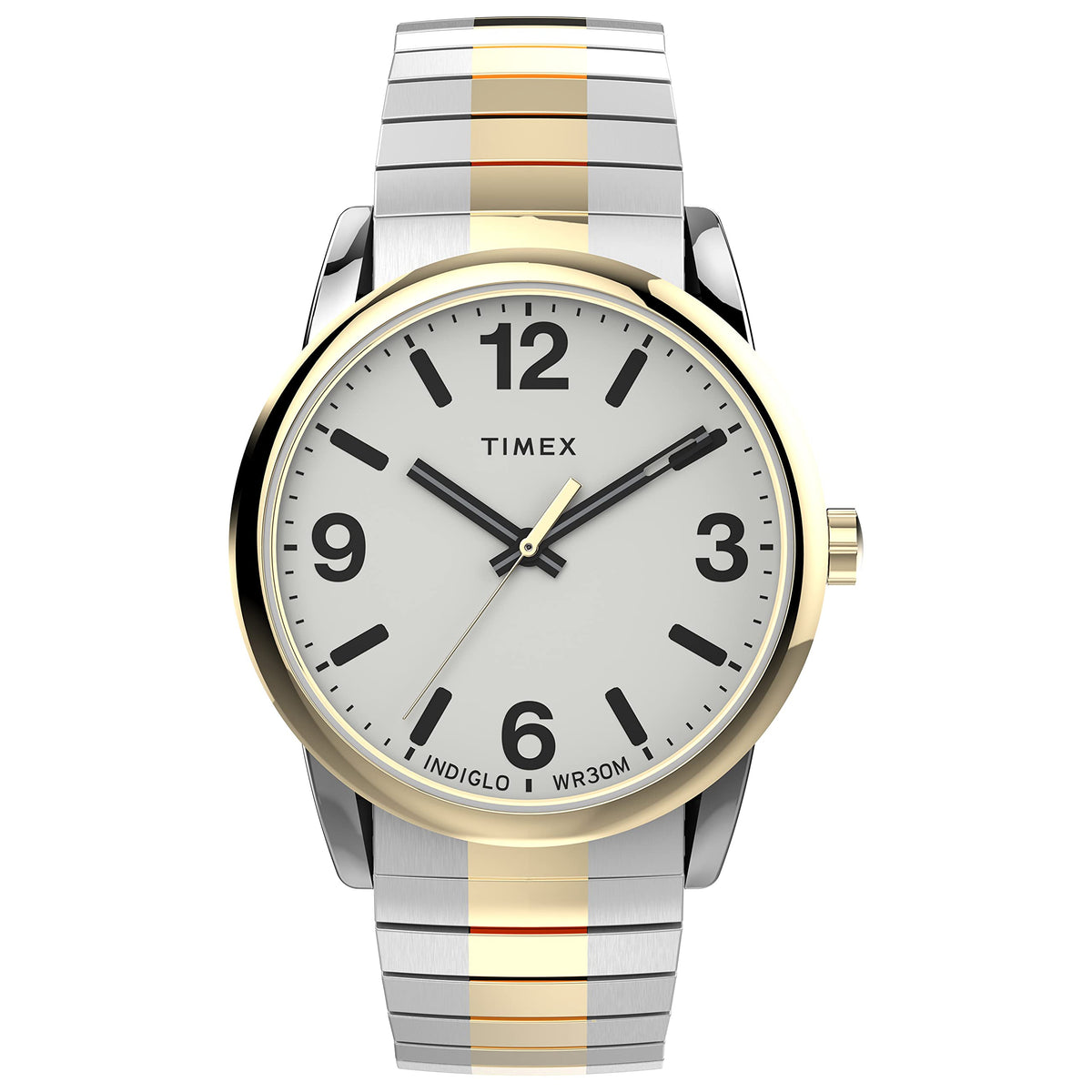 Timex Men's Easy Reader Watch - Two-Tone/Two-Tone/White/A/38mm