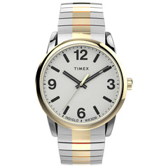 Timex Men's Easy Reader Watch - Two-Tone/Two-Tone/White/A/38mm