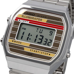 Casio Unisex-Adult Quartz Watch Silver / Multicolor